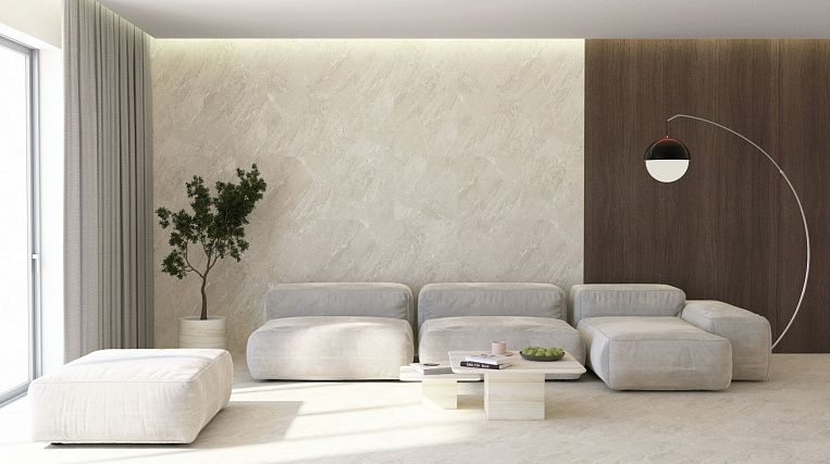 Плитка керамогранит ДАКО Аркадия E-5031/MR/600x600x9 (1,8 кв.м.) ректификат под камень