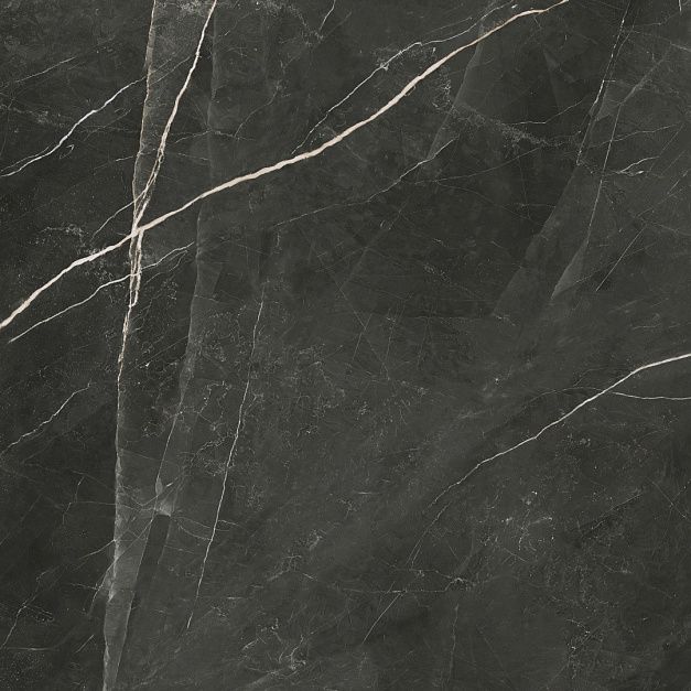 Плитка керамогранит Marvel Gala Calacatta Black 120x120 Lapp (2,88 кв.м.) под мрамор