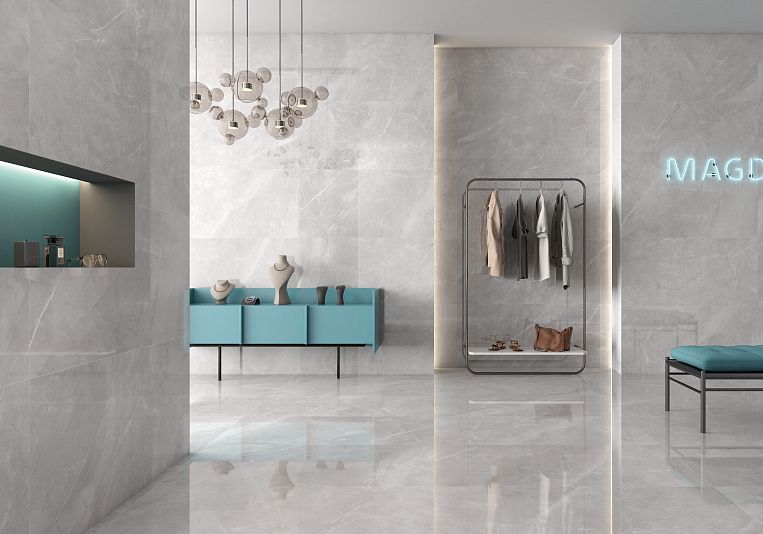 Плитка керамогранит Geotiles Magda Perla 60x60 Matt (1,44 кв.м.) под мрамор