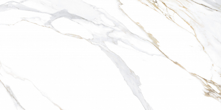 Плитка керамогранит Geotiles Aurora Gold 60x120 Leviglass (1,44 кв.м.) под мрамор
