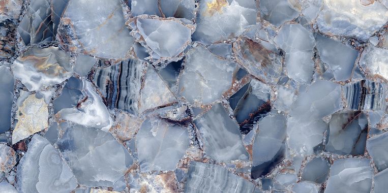 Плитка керамогранит Artceramic Ancient Ice 60x120 High Gloss (1,44 кв.м.) под мрамор