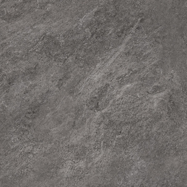 Плитка керамогранит Prime Ceramics Rock Black 600х600 ректификат матовый (1,44 кв.м.) под камень