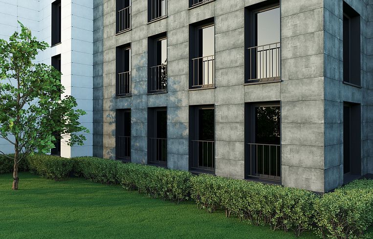 Плитка керамогранит Grasaro Beton White G-1104 MR 600x1200x11 (1,44 кв.м.) под бетон