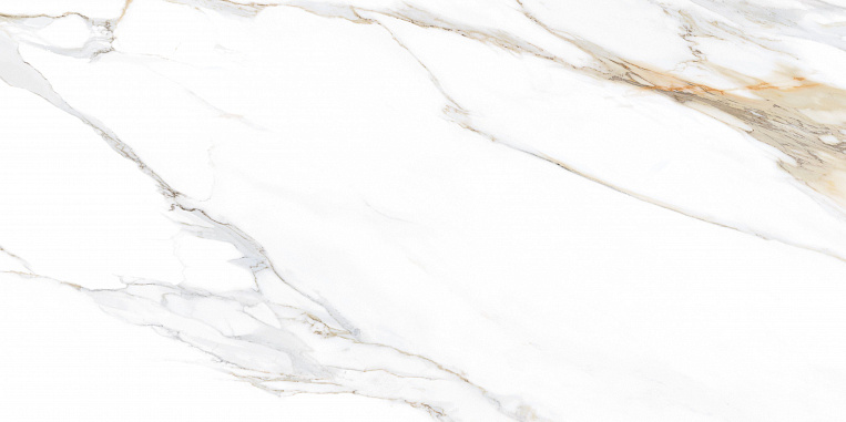 Плитка керамогранит Geotiles Aurora Gold 60x120 Leviglass (1,44 кв.м.) под мрамор