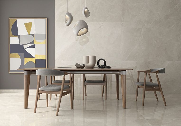 Плитка керамогранит Geotiles Magda Marfil 60x60 Matt (1,44 кв.м.) под мрамор