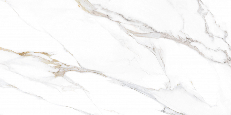 Плитка керамогранит Geotiles Aurora Gold 60x120 Leviglass (1,44 кв.м.) под мрамор