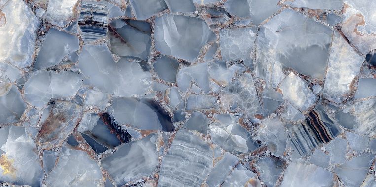Плитка керамогранит Artceramic Ancient Ice 60x120 High Gloss (1,44 кв.м.) под мрамор