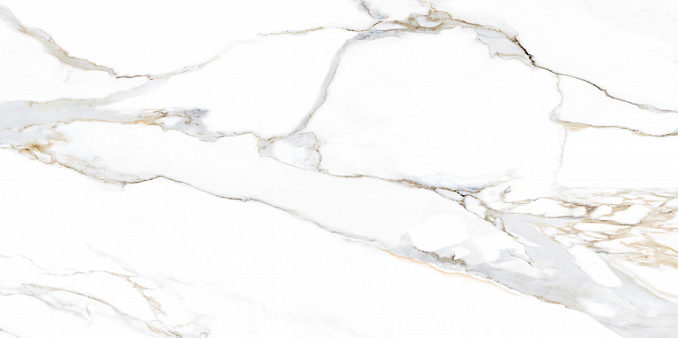 Плитка керамогранит Geotiles Aurora Gold 60x120 Leviglass (1,44 кв.м.) под мрамор