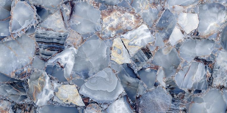 Плитка керамогранит Artceramic Ancient Ice 60x120 High Gloss (1,44 кв.м.) под мрамор