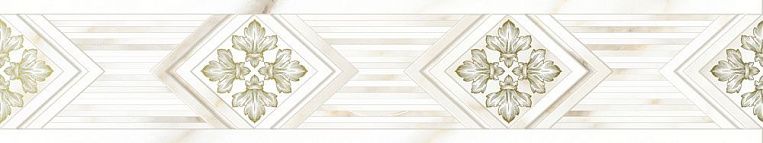 10200000102 Бордюр кер. Calacatta Gold GT _ 7,5*40 _ 1 \20 под геометрия