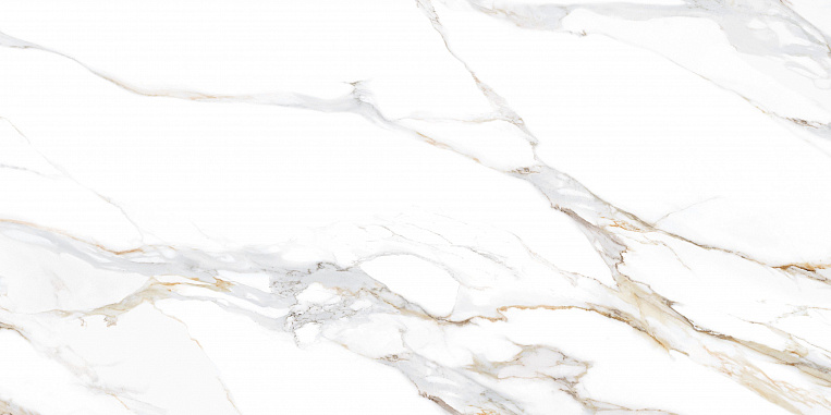 Плитка керамогранит Geotiles Aurora Gold 60x120 Leviglass (1,44 кв.м.) под мрамор