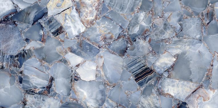 Плитка керамогранит Artceramic Ancient Ice 60x120 High Gloss (1,44 кв.м.) под мрамор